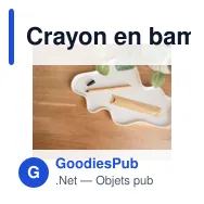 Crayon en bambou personnalisable avec logo - Hayes - Miniature 6