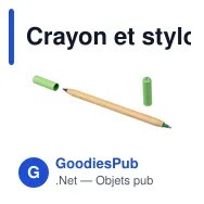 Crayon et stylo en bambou Wolfgang - Miniature 12