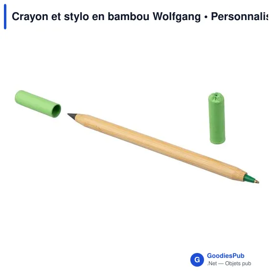 Crayon et stylo en bambou Wolfgang - Image 12