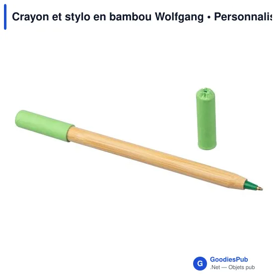 Crayon et stylo en bambou Wolfgang - Image 6