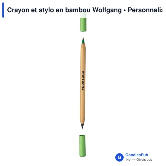 Crayon et stylo en bambou Wolfgang - Image 7