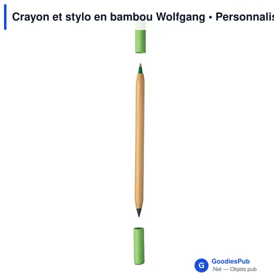 Crayon et stylo en bambou Wolfgang - Image 10