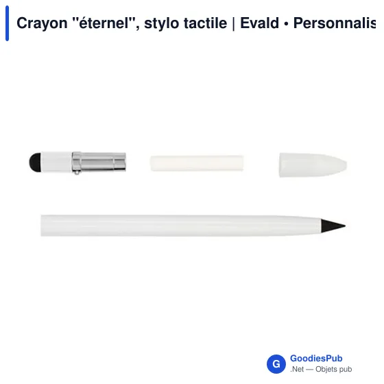 Crayon "éternel", stylo tactile | Evald - Image 11
