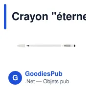 Crayon "éternel", stylo tactile | Evald - Miniature 12