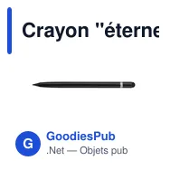 Crayon "éternel", stylo tactile | Evald - Miniature 3