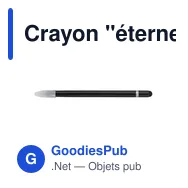 Crayon "éternel", stylo tactile | Evald - Miniature 4