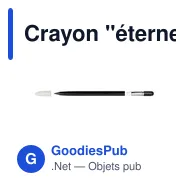 Crayon "éternel", stylo tactile | Evald - Miniature 6