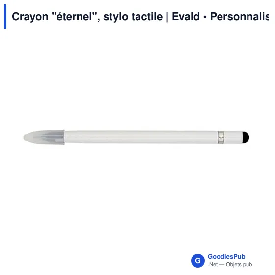 Crayon "éternel", stylo tactile | Evald - Image 10