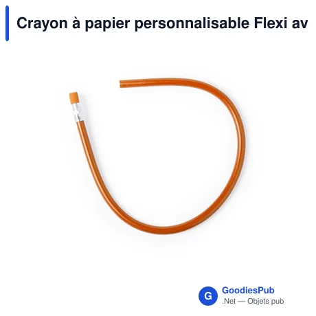 Crayon à papier personnalisable Flexi avec logo