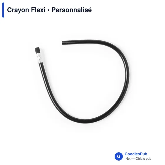 Crayon à papier personnalisable Flexi avec logo - Image 3
