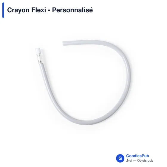 Crayon à papier personnalisable Flexi avec logo - Image 5