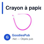 Crayon à papier personnalisable Flexi avec logo - Miniature 7