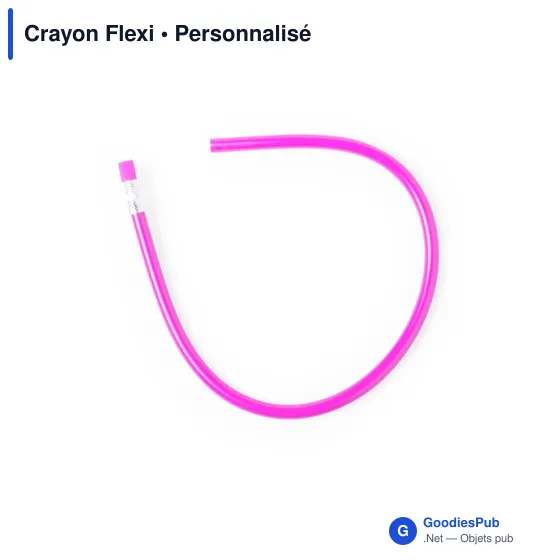 Crayon à papier personnalisable Flexi avec logo - Image 7