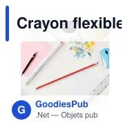 Crayon flexible personnalisable avec logo - Like - Miniature 12