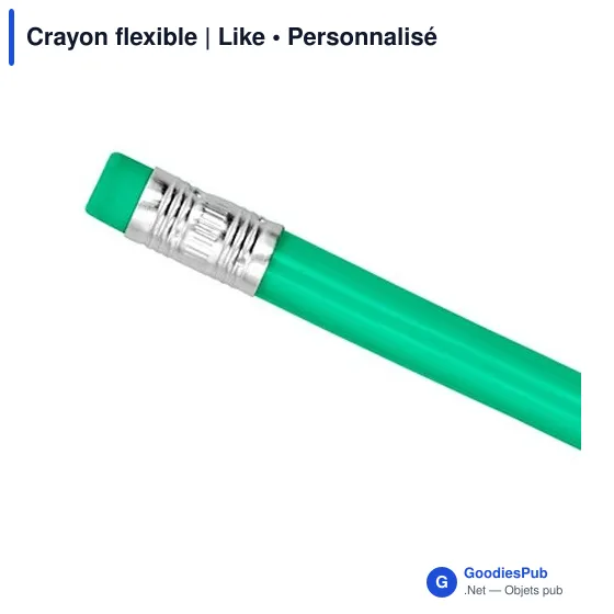 Crayon flexible personnalisable avec logo - Like - Image 5