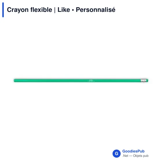Crayon flexible personnalisable avec logo - Like - Image 7