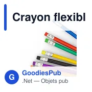 Crayon flexible personnalisable avec logo - Like - Miniature 8