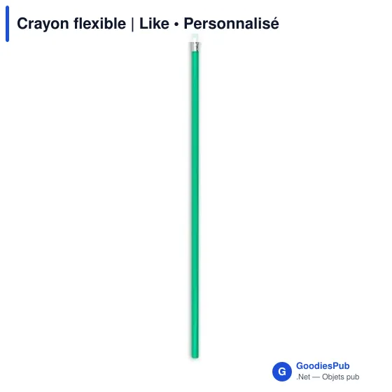 Crayon flexible personnalisable avec logo - Like - Image 10