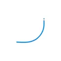 Variante bleu marine - Crayon flexible personnalisable avec logo - Like