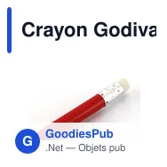 Crayon Godiva - Miniature 4