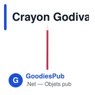 Crayon Godiva - Miniature 9