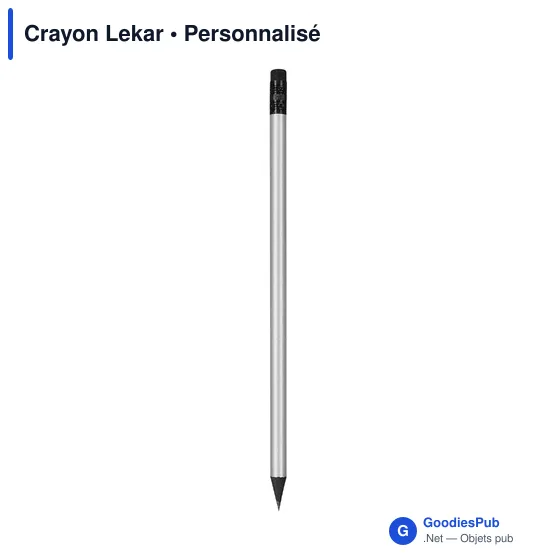 Crayon à papier personnalisable Lekar avec logo - Image 12