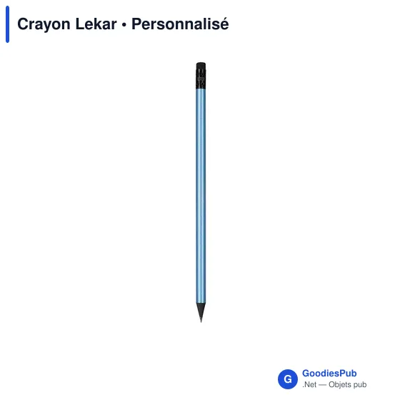 Crayon à papier personnalisable Lekar avec logo - Image 6