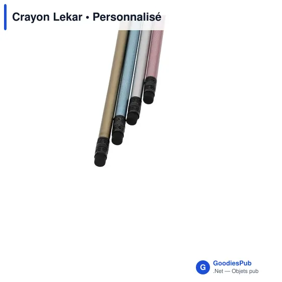Crayon à papier personnalisable Lekar avec logo - Image 9