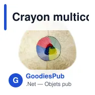 Crayon multicolore personnalisable avec logo - PN09HT - Miniature 4
