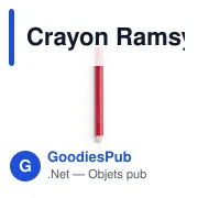 Crayon Ramsy - Miniature 7