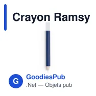 Crayon Ramsy - Miniature 10