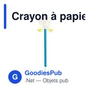 Crayon à papier personnalisable avec logo - Crayon 'sorcière' | Cooper - Miniature 3