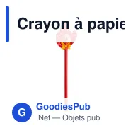 Crayon à papier personnalisable avec logo - Crayon 'sorcière' | Cooper - Miniature 4
