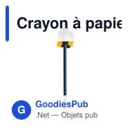 Crayon à papier personnalisable avec logo - Crayon 'sorcière' | Cooper - Miniature 5