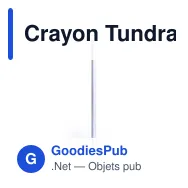 Crayon Tundra - Miniature 1