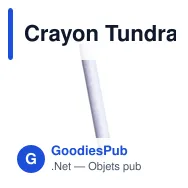 Crayon Tundra - Miniature 3