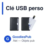 Clé USB personnalisable CredCard 4 Go avec logo - Miniature 2