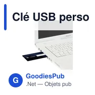 Clé USB personnalisable CredCard 4 Go avec logo - Miniature 3