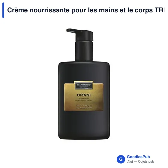 Crème nourrissante pour les mains et le corps TREATMENTS - Image 4