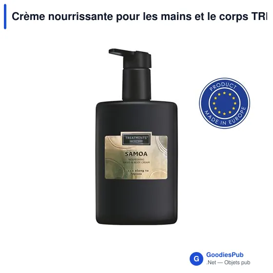 Crème nourrissante pour les mains et le corps TREATMENTS - Image 5