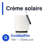 Crème solaire Luka - Miniature 1