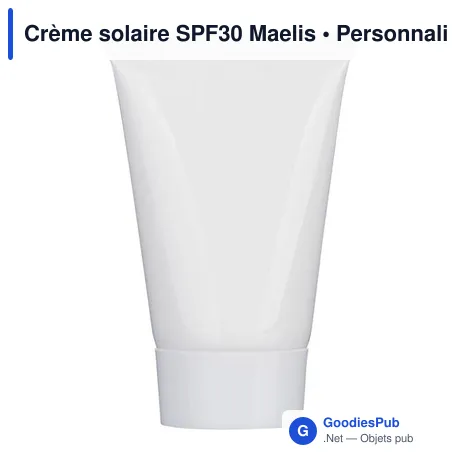 Crème solaire SPF30 Maelis