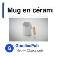 Mug en céramique personnalisable avec logo - CRENATE 320 ml - Miniature 9