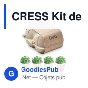 CRESS Kit de culture cresson - Miniature 1