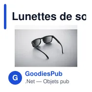 Lunettes de soleil personnalisables CRETE avec logo - UV400 - Miniature 4