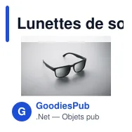 Lunettes de soleil personnalisables CRETE avec logo - UV400 - Miniature 5