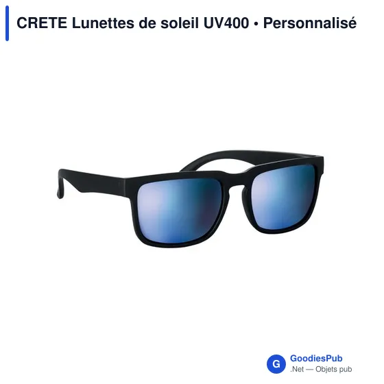 Lunettes de soleil personnalisables CRETE avec logo - UV400 - Image 6