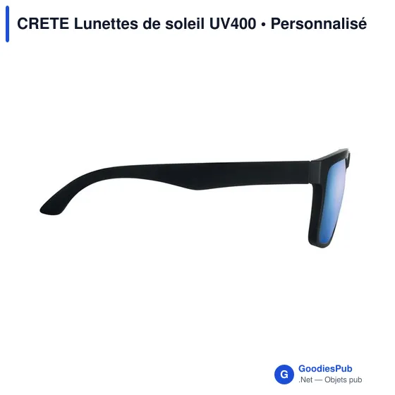 Lunettes de soleil personnalisables CRETE avec logo - UV400 - Image 8