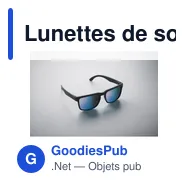 Lunettes de soleil personnalisables CRETE avec logo - UV400 - Miniature 10