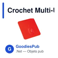 Crochet Multi-Usages Rucco - Miniature 4